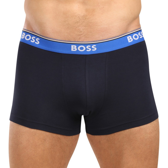 3PACK többszínű BOSS férfi boxeralsó (50517829 961)