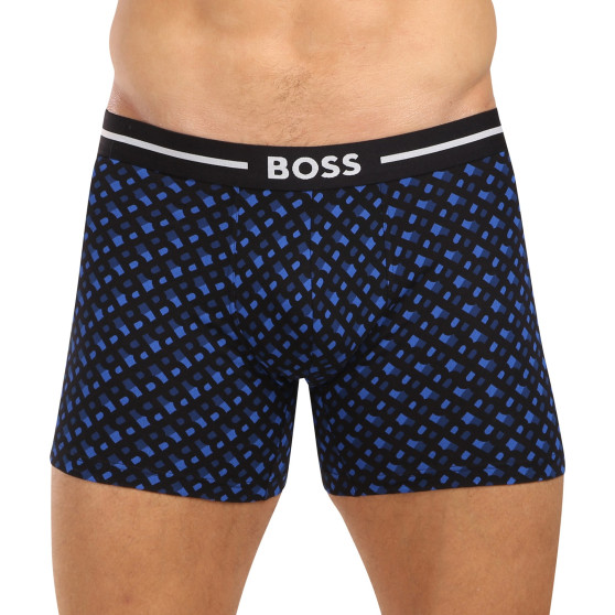 3PACK többszínű BOSS férfi boxeralsó (50514998 982)