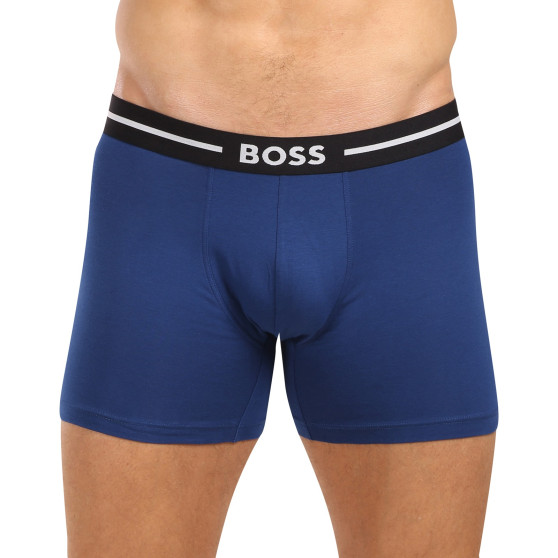 3PACK többszínű BOSS férfi boxeralsó (50514998 982)