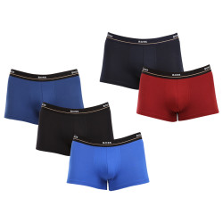 5PACK többszínű BOSS férfi boxeralsó (50517854 972)