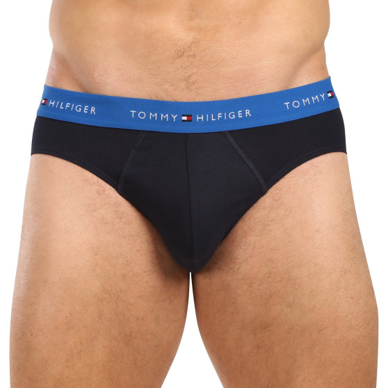 5PACK sötétkék Tommy Hilfiger férfi slip alsónadrág (UM0UM03386 0W4)