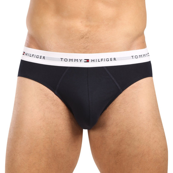 5PACK sötétkék Tommy Hilfiger férfi slip alsónadrág (UM0UM03386 0W4)