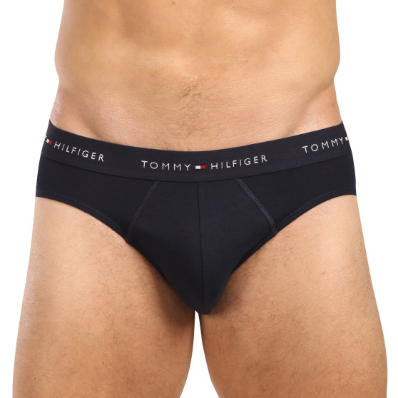 5PACK sötétkék Tommy Hilfiger férfi slip alsónadrág (UM0UM03386 0W4)