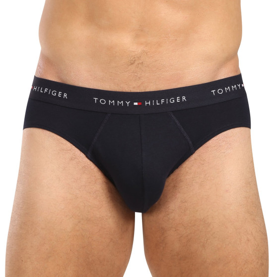 5PACK sötétkék Tommy Hilfiger férfi slip alsónadrág (UM0UM03386 0W4)