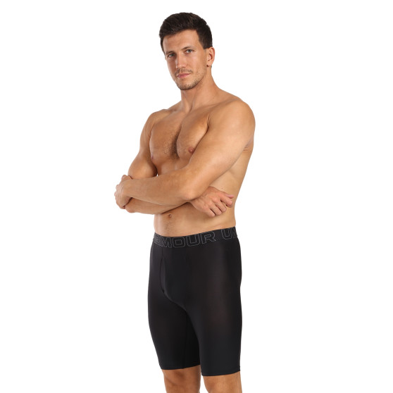 3PACK fekete Under Armour férfi boxeralsó (1383886 001)