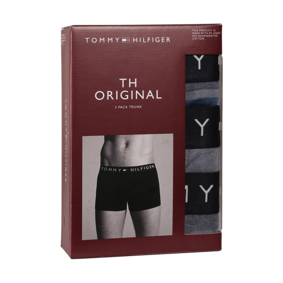 3PACK többszínű Tommy Hilfiger férfi boxeralsó (UM0UM03399 0XR)