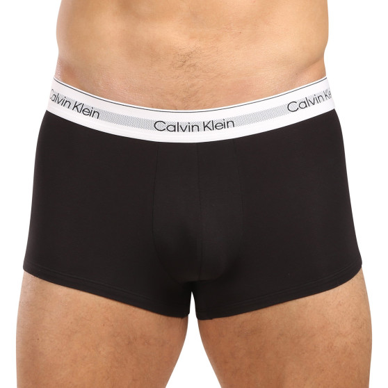 3PACK fekete Calvin Klein férfi boxeralsó (NB3956A-UB1)