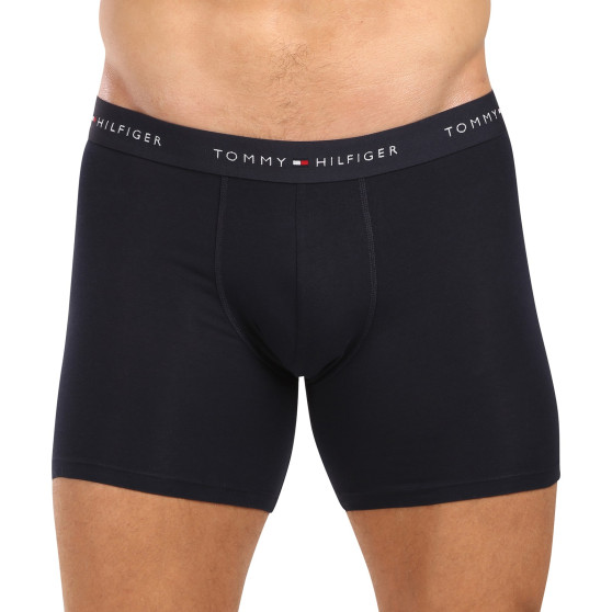 3PACK sötétkék Tommy Hilfiger férfi boxeralsó (UM0UM02765 0W3)