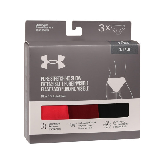 3PACK tarka Under Armour női alsók (1383897 713)