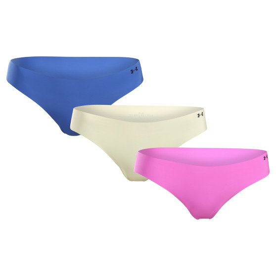 3PACK tarka Under Armour női tanga (1383893 543)