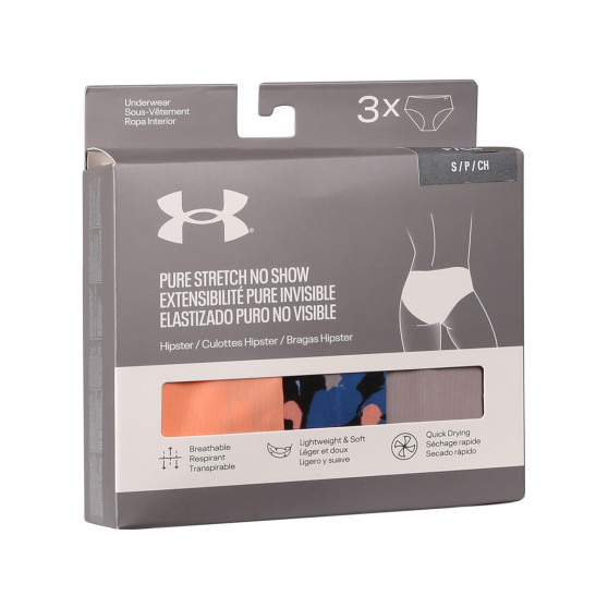 3PACK tarka Under Armour női alsók (1383896 432)