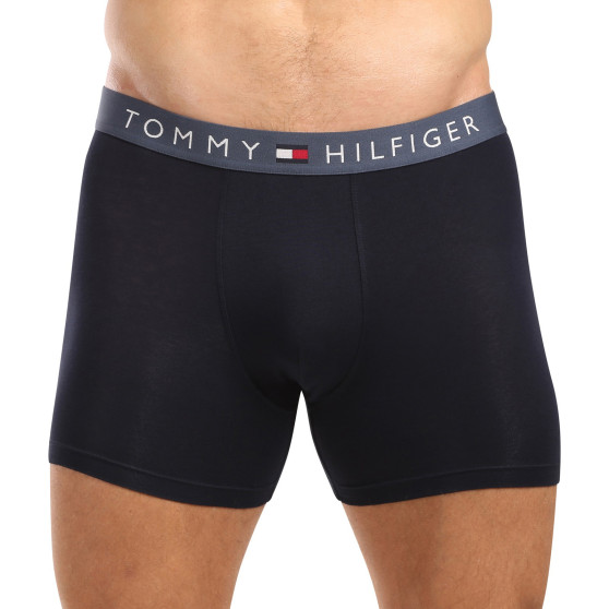 3PACK sötétkék Tommy Hilfiger férfi boxeralsó (UM0UM03431 0R1)