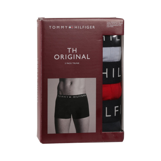 3PACK többszínű Tommy Hilfiger férfi boxeralsó (UM0UM03180 0R1)