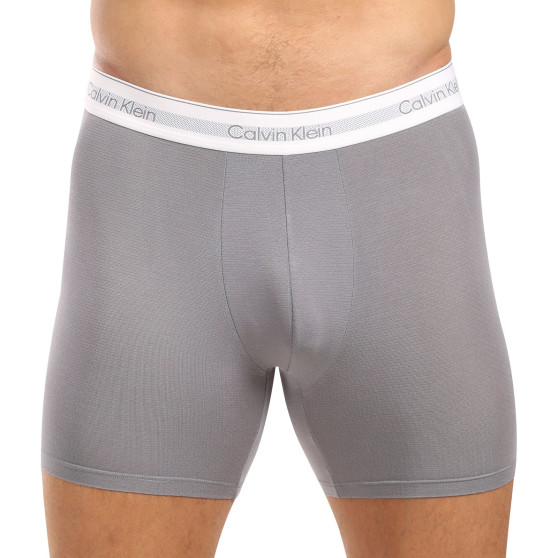 3PACK többszínű Calvin Klein férfi boxeralsó (NB3954A-PS9)