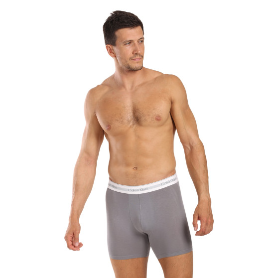 3PACK többszínű Calvin Klein férfi boxeralsó (NB3954A-PS9)