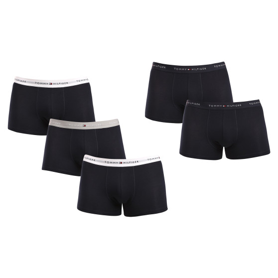 5PACK fekete Tommy Hilfiger férfi boxeralsó (UM0UM03061 0W2)