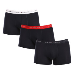 3PACK sötétkék Tommy Hilfiger férfi boxeralsó (UM0UM02763 0W3)