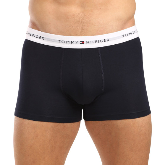 3PACK sötétkék Tommy Hilfiger férfi boxeralsó (UM0UM02763 0W3)