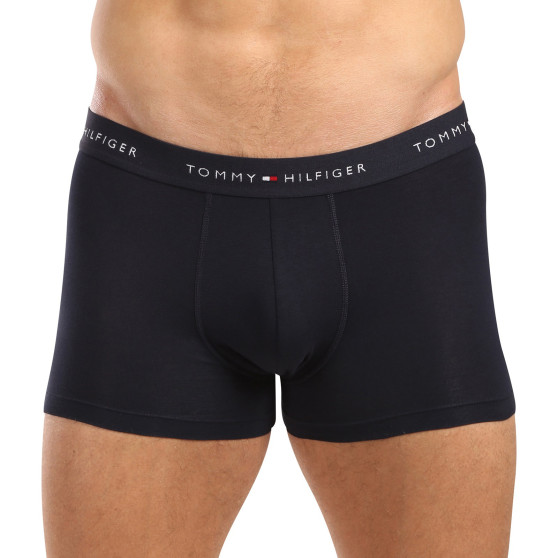 3PACK sötétkék Tommy Hilfiger férfi boxeralsó (UM0UM02763 0W3)