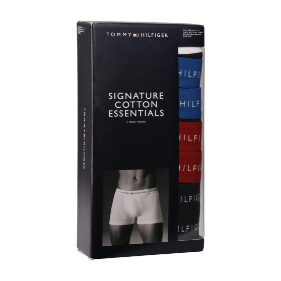 7PACK sötétkék Tommy Hilfiger férfi boxeralsó (UM0UM03385 0W4)