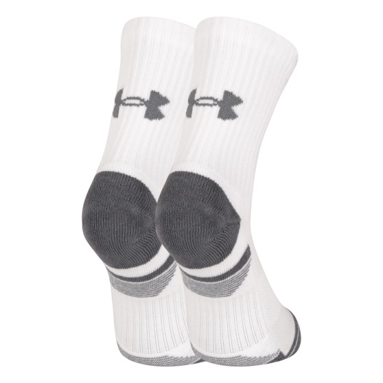 3PACK fehér Under Armour zokni (1379530 100)