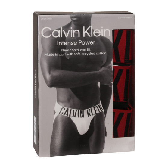 3PACK Fekete Calvin Klein férfi jocks (NB3606A-Q5X)