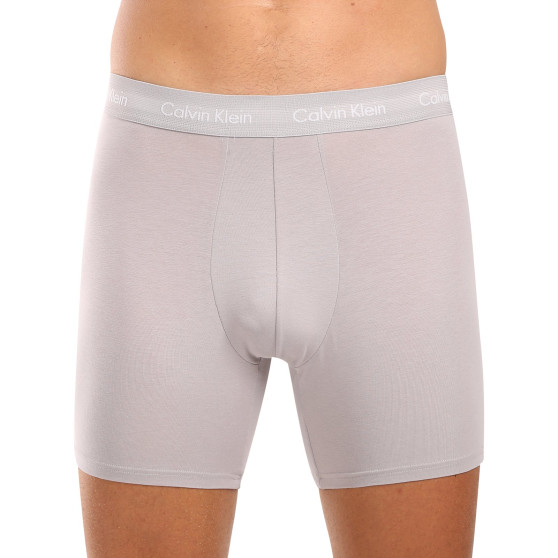 3PACK többszínű Calvin Klein férfi boxeralsó (NB1770A-QRH)