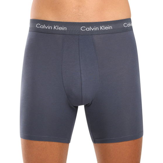 3PACK többszínű Calvin Klein férfi boxeralsó (NB1770A-QRH)