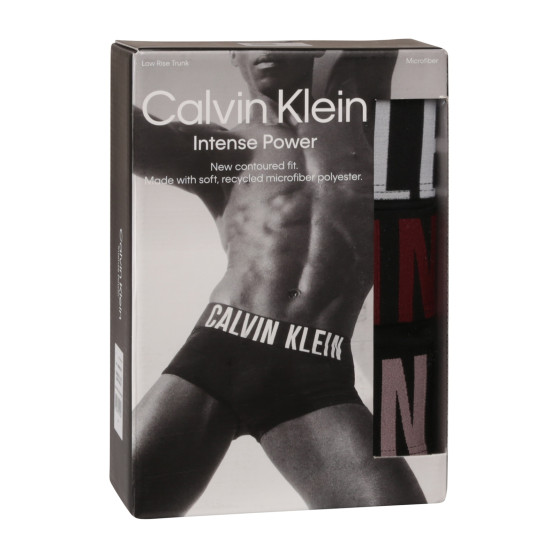 3PACK fekete Calvin Klein férfi boxeralsó (NB3611A-Q1S)