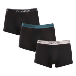 3PACK fekete Calvin Klein férfi boxeralsó (NB3075A-7V1)