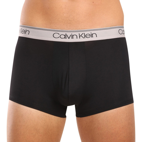 3PACK fekete Calvin Klein férfi boxeralsó (NB2569A-Q7E)