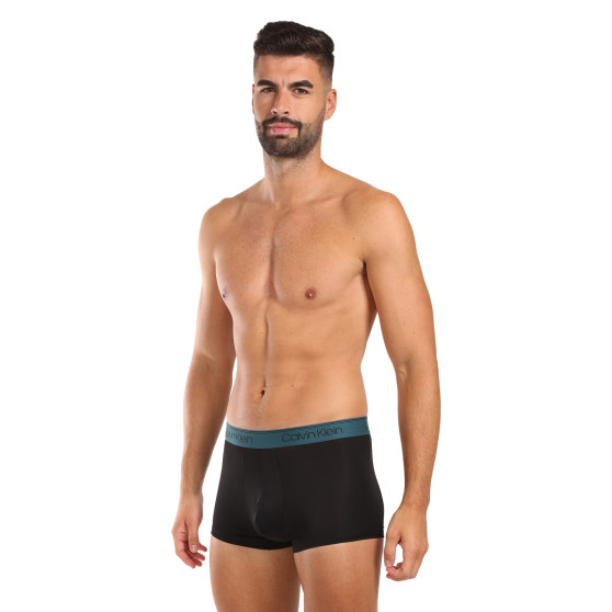 3PACK fekete Calvin Klein férfi boxeralsó (NB2569A-Q7E)