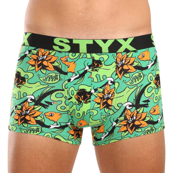 3PACK férfi boxeralsó Styx art sport gumi több színben (3G15780)