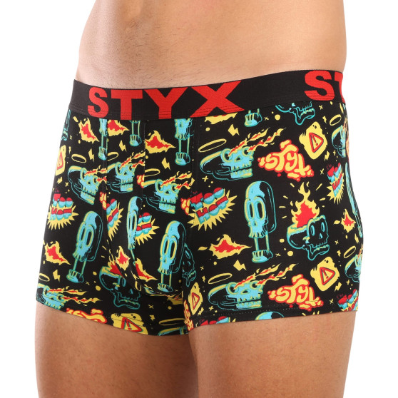 6PACK férfi boxeralsó Styx art sport gumi több színben (6G13198780)