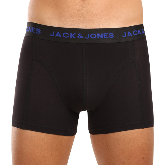 5PACK fekete Jack and Jones férfi boxeralsó (12242494)