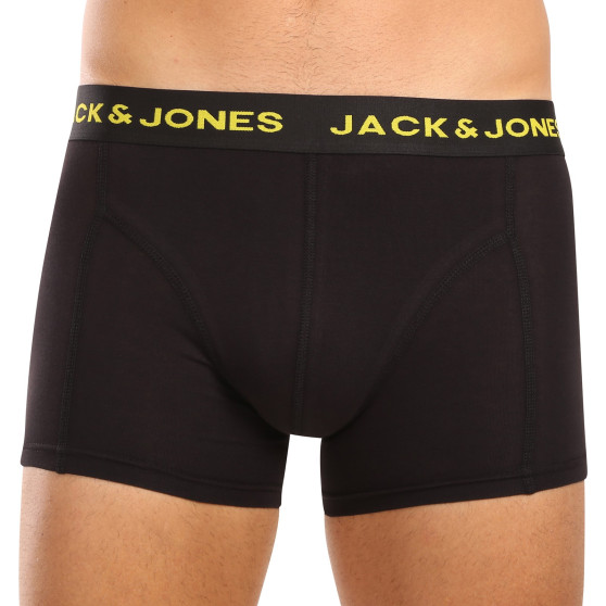 5PACK fekete Jack and Jones férfi boxeralsó (12242494)