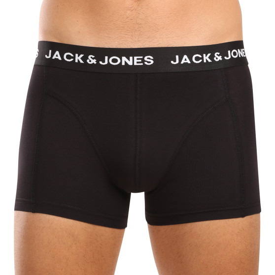 5PACK fekete Jack and Jones férfi boxeralsó (12242494)