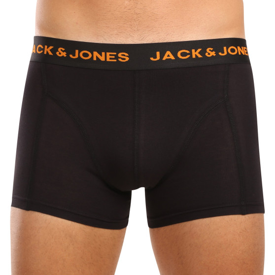 5PACK fekete Jack and Jones férfi boxeralsó (12242494)