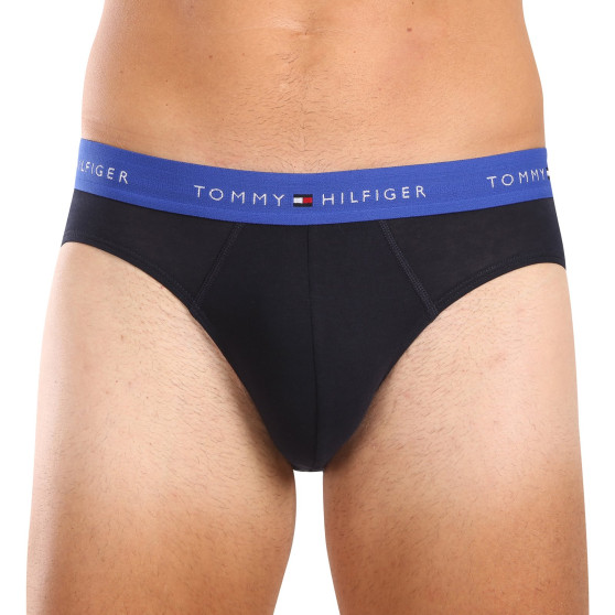 3PACK sötétkék Tommy Hilfiger férfi slip alsónadrág (UM0UM02904 0Y1)