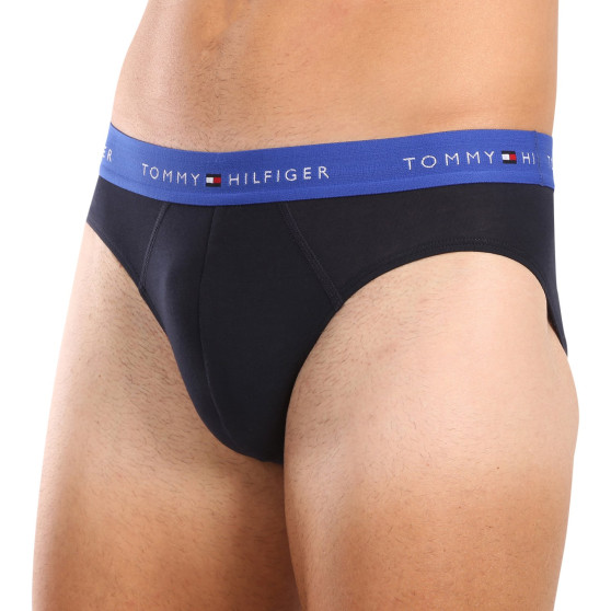 3PACK sötétkék Tommy Hilfiger férfi slip alsónadrág (UM0UM02904 0Y1)