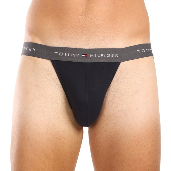 3PACK Fekete Tommy Hilfiger férfi jocks (UM0UM03384 0UI)