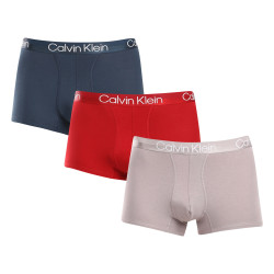 3PACK többszínű Calvin Klein férfi boxeralsó (NB3130A-N2M)