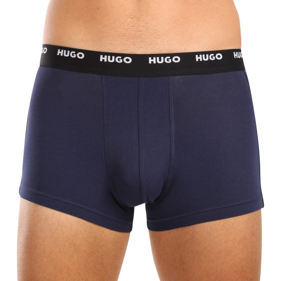 5PACK többszínű HUGO férfi boxeralsó (50479944 973)