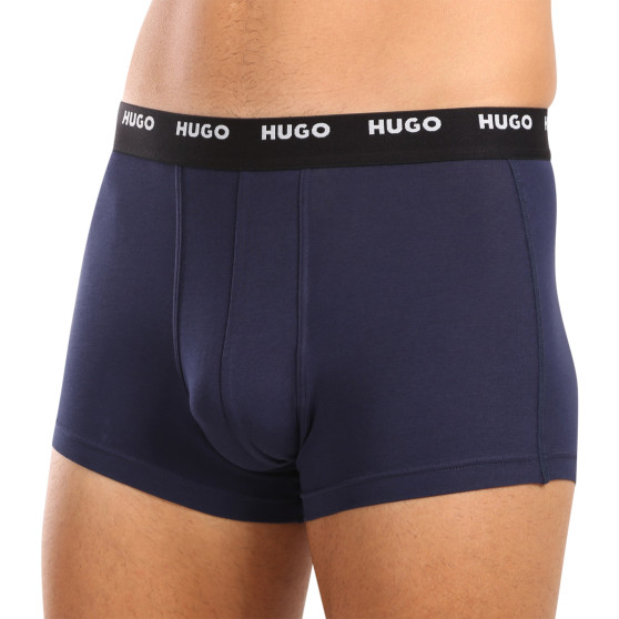 5PACK többszínű HUGO férfi boxeralsó (50479944 973)