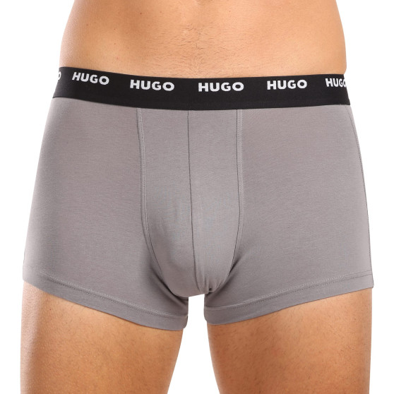 5PACK többszínű HUGO férfi boxeralsó (50479944 973)