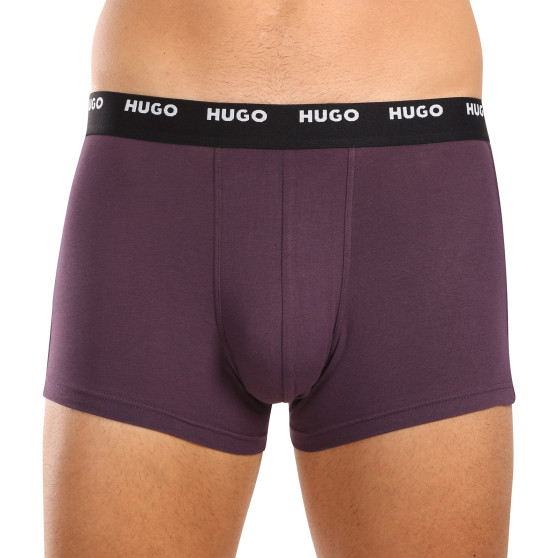 5PACK többszínű HUGO férfi boxeralsó (50479944 973)