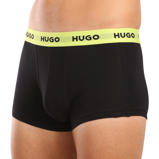 3PACK többszínű HUGO férfi boxeralsó (50517878 986)