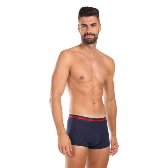 3PACK többszínű HUGO férfi boxeralsó (50517883 960)