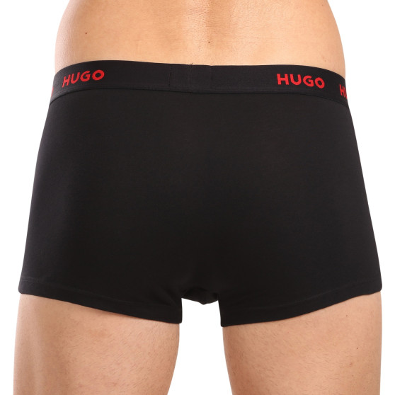 3PACK többszínű HUGO férfi boxeralsó (50517894 980)