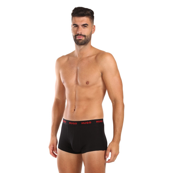 3PACK többszínű HUGO férfi boxeralsó (50517894 980)